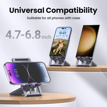Adjustable Aluminum Desk Phone Stand