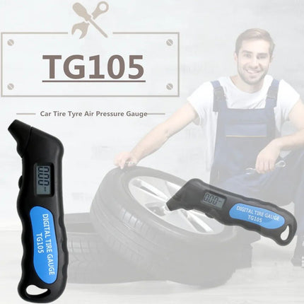 Digital Tire Pressure Gauge with LCD Display for Cars, Trucks & Bikes - Wnkrs