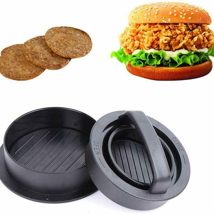 Burger Press Stuffed Patty Maker Mold Slider EASY Homemade Hamburger Making Tool - Wnkrs