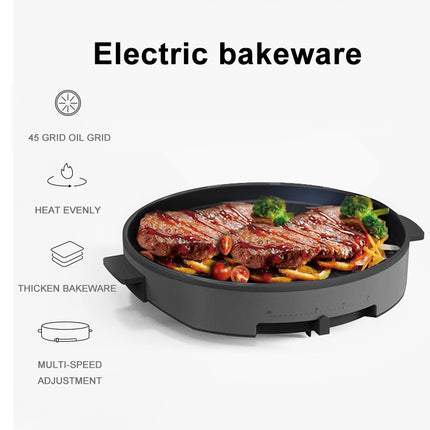 Multi-function Barbecue Frying Steak Fryer Electric Grill - Wnkrs