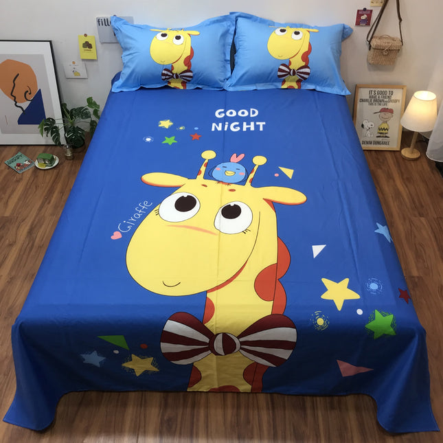 Cotton Cartoon Single Piece Can Be Equipped With Duvet Cover Sheet - Wnkrs