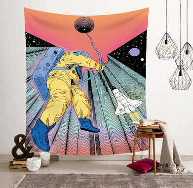 Astronaut spaceman background cloth - Wnkrs