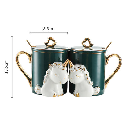 A Pair Of Suit Couple's Mugs - Wnkrs