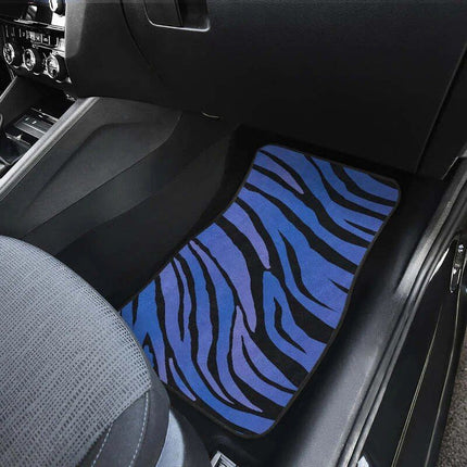 Zebra Patterned Heavy Car Floor Mats - Wnkrs