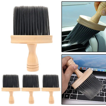 Compact Car Interior Soft Detail Brush for Dashboard & Air Outlets - Wnkrs