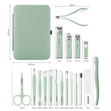 Premium Stainless Steel Nail Care Set - Wnkrs