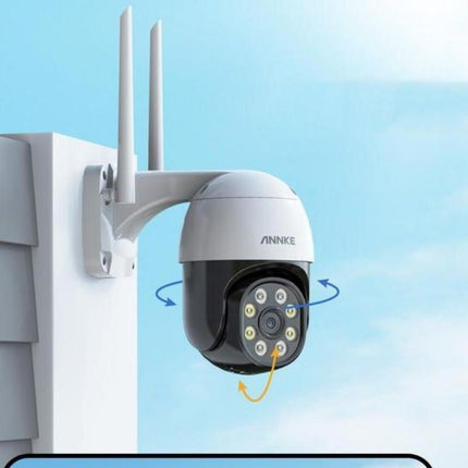 4MP High-Definition WiFi Security Camera with Color Night Vision & Motion Detection - Wnkrs