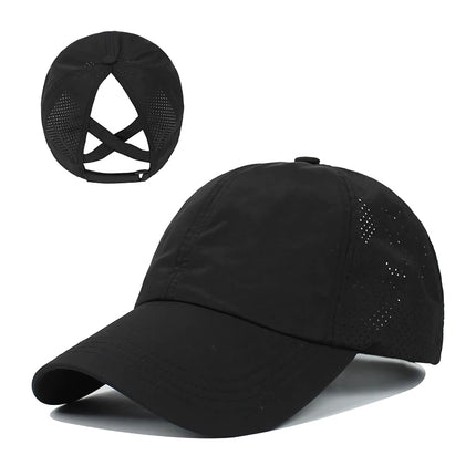 Casquette de baseball de sport en maille d'été pour femme