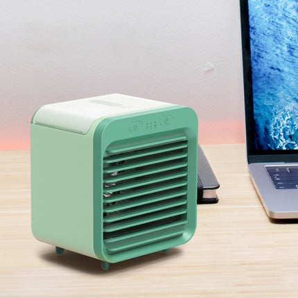 Mini aire acondicionado portátil, ventilador de escritorio