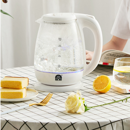 Automatic power off transparent glass electric kettle - Wnkrs