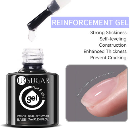 Vernis à ongles gel de renforcement et top coat 7 ml