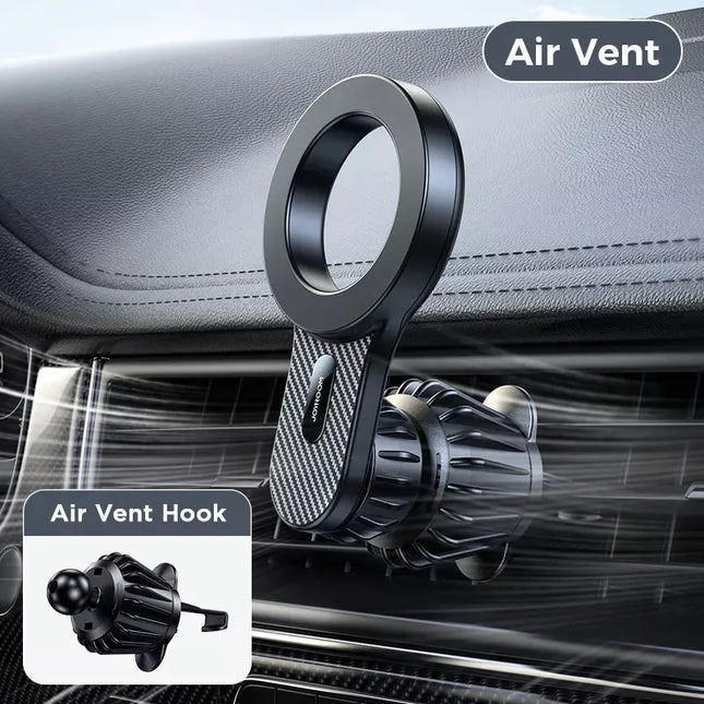 Soporte magnético universal para teléfono en el coche: soporte resistente para rejilla de ventilación de aire para teléfonos inteligentes