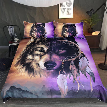 Wolf Three-piece bedding set - Wnkrs