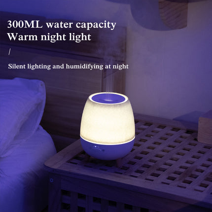 24V Essential Oil Diffuser with Warm LED Night Lamp & Ultrasonic Humidifier