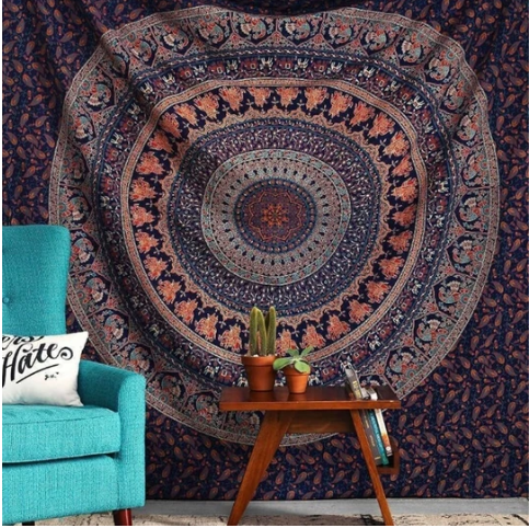 Indian Mandala hanging tapestry tapestry - Wnkrs