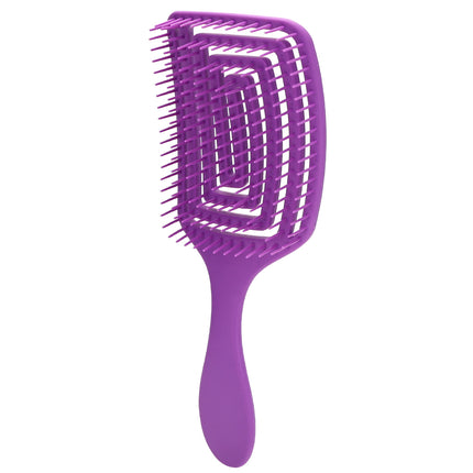 Brosse à cheveux antistatique à coussin d'air pour un coiffage sans nœuds