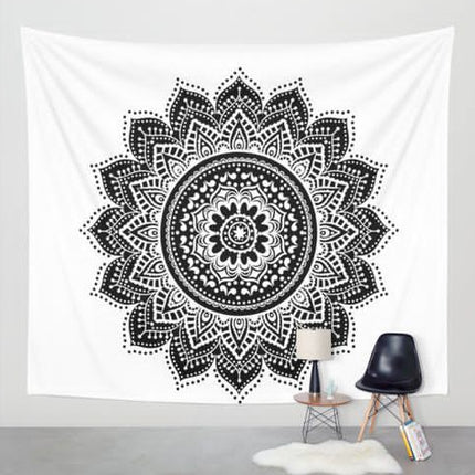 Yoga Mandala Lotus Tapestry - Wnkrs