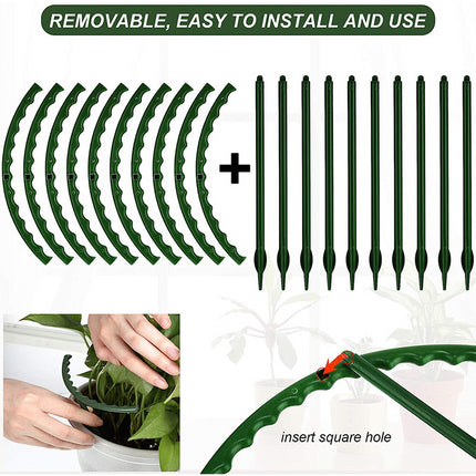 Greenhouse Plant Support Frame