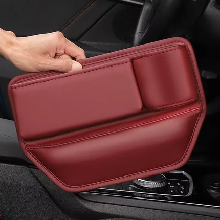 Organisateur de siège de voiture en cuir : la solution de rangement ultime pour l'intérieur de la voiture