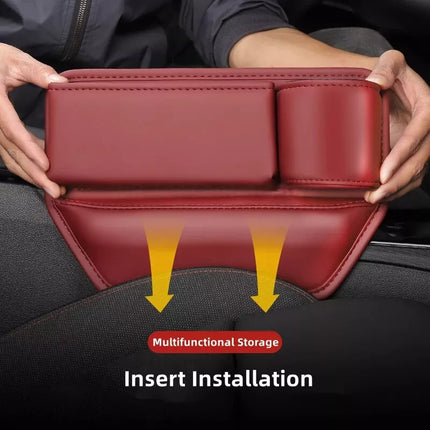 Leather Car Seat Gap Organizer: The Ultimate Car Interior Storage Solution