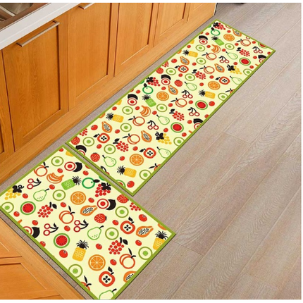 Floor mats, non-slip, oil-proof, household machine washable door mats, bathroom, bathroom, bedside rugs - Wnkrs