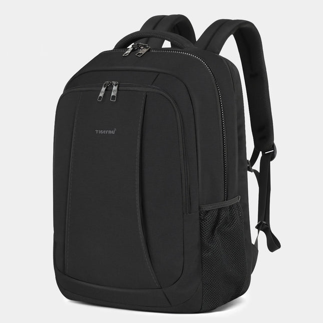 Mochila para portátil de 17 pulgadas con carga USB, bolsa de viaje antirrobo expandible para hombres