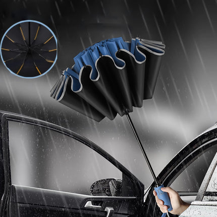 Auto-Open Reverse Folding Umbrella