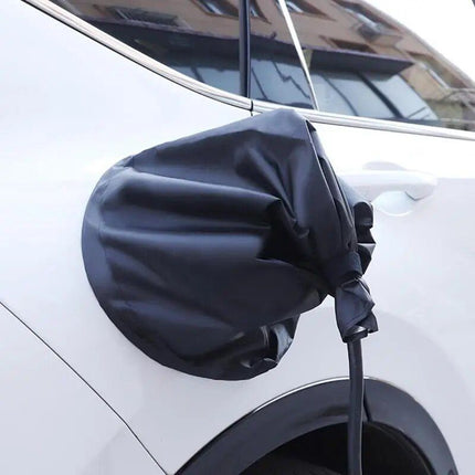 Universal EV Charging Port Weatherproof Cover – PVC Rain & Dust Protector - Wnkrs