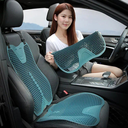 Universal Breathable Car Seat Cushion: Cooling Pad for Year-Round Comfort - Wnkrs