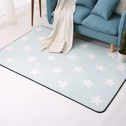 Anti-Slip Soft Geometric Patterned Carpets For Baby Bedroom - Wnkrs