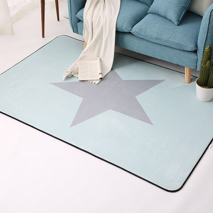 Anti-Slip Soft Geometric Patterned Carpets For Baby Bedroom - Wnkrs