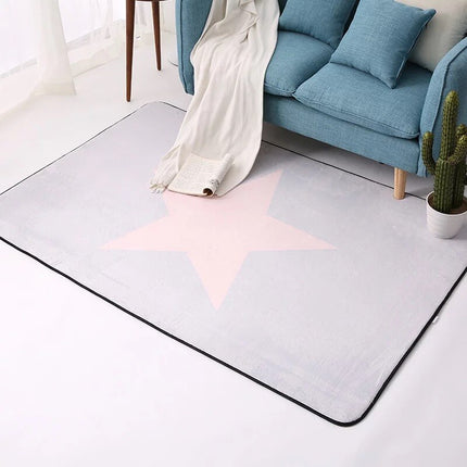 Anti-Slip Soft Geometric Patterned Carpets For Baby Bedroom - Wnkrs