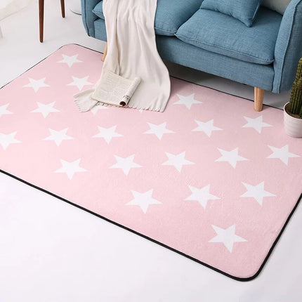 Anti-Slip Soft Geometric Patterned Carpets For Baby Bedroom - Wnkrs