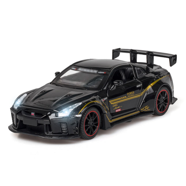 Modelo de coche deportivo en fundición a escala 1:32: Skyline R34 R35