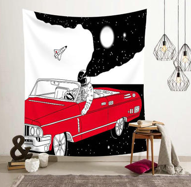 Astronaut spaceman background cloth - Wnkrs