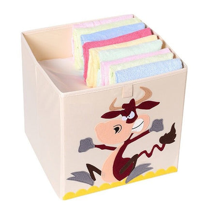 Animal Printed Cloth Storage Box - Wnkrs