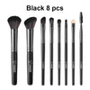 Black 8pcs