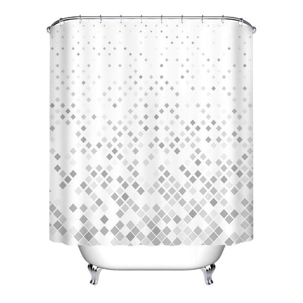 Colorful Geometric Retro Shower Curtain - Wnkrs