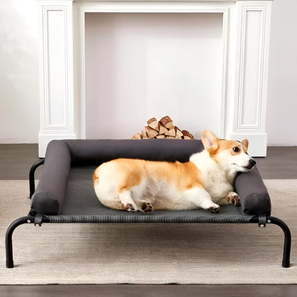 Cozy Large Dog Bed with Breathable Cushion