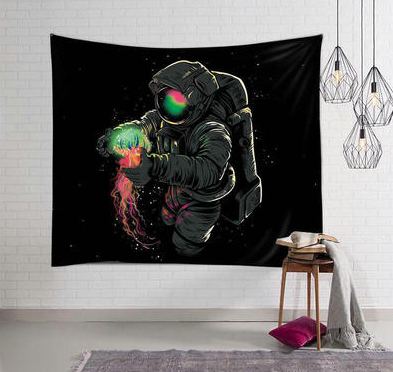 Astronaut spaceman background cloth - Wnkrs