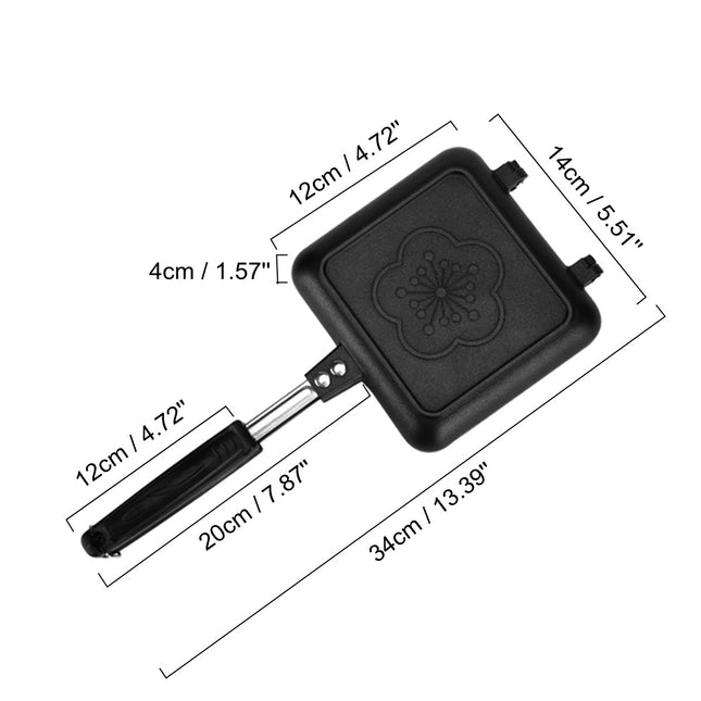 Sandwich frying pan induction cooker breakfast pot artifact - Wnkrs