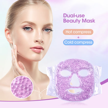 Masque de beauté avec compresses chaudes et froides