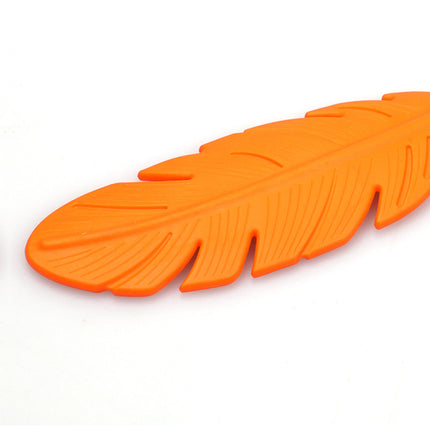 Scented Orange Feather Charm - Wnkrs