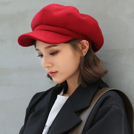 Women's Winter Newsboy Cap - Wnkrs