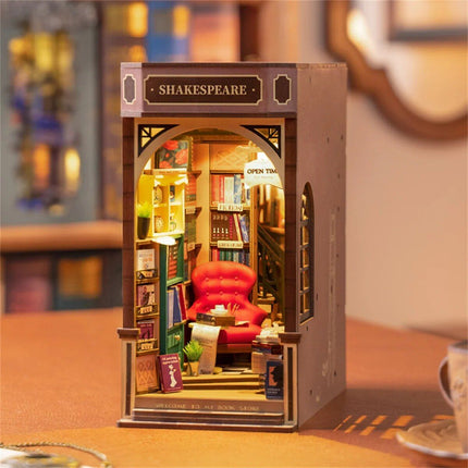 DIY Book Nook 3D Puzzle Kit - Wnkrs