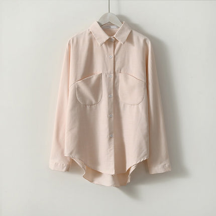 Women's Summer Long Sleeved Blouse - Wnkrs