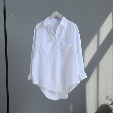 Women's Summer Long Sleeved Blouse - Wnkrs