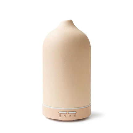 Ceramic Ultrasonic Essential Oil Diffuser with Timer and Night Light