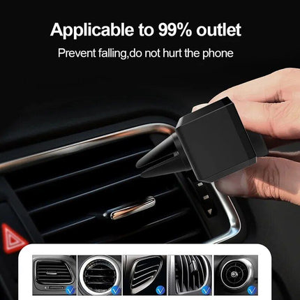 Universal Blue Air Vent Car Phone Mount for 4-6" Devices - Wnkrs