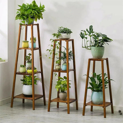 Tall Bamboo Plant Stand - Wnkrs
